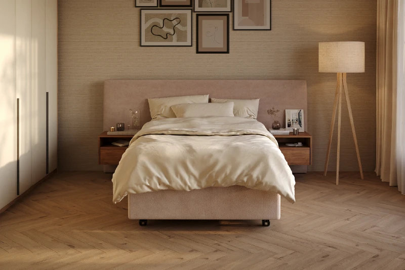 Seniorenbed Ferrara 120 breed — totaalbeeld