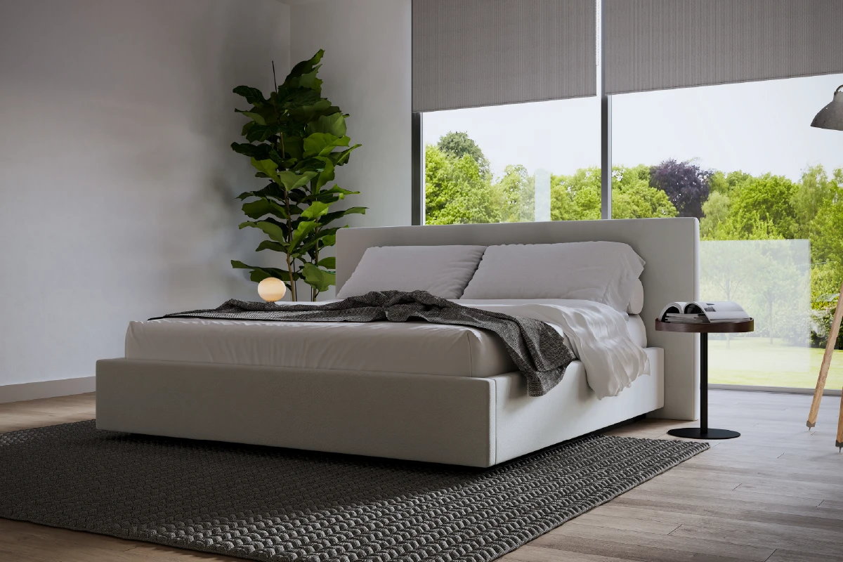 Design bed Roma met bedset N°1
