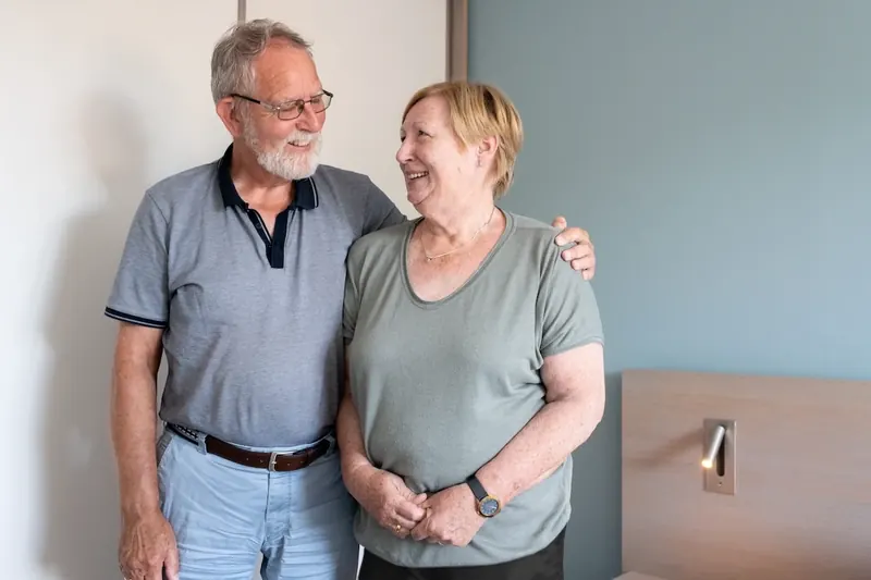 Slaapkamer van Hans en Joke