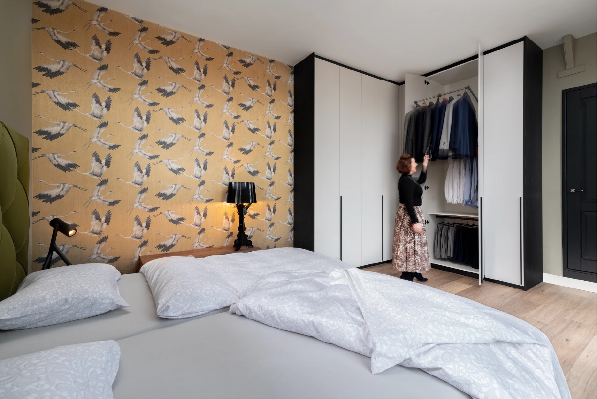 Complete slaapkamer met hoofdpaneel Finotôre