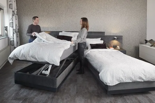 Slaapkamer van Liliam & Jan Willem