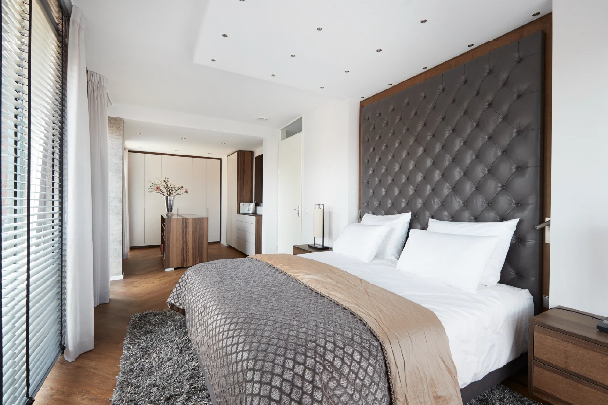 Complete slaapkamer in hotelstijl