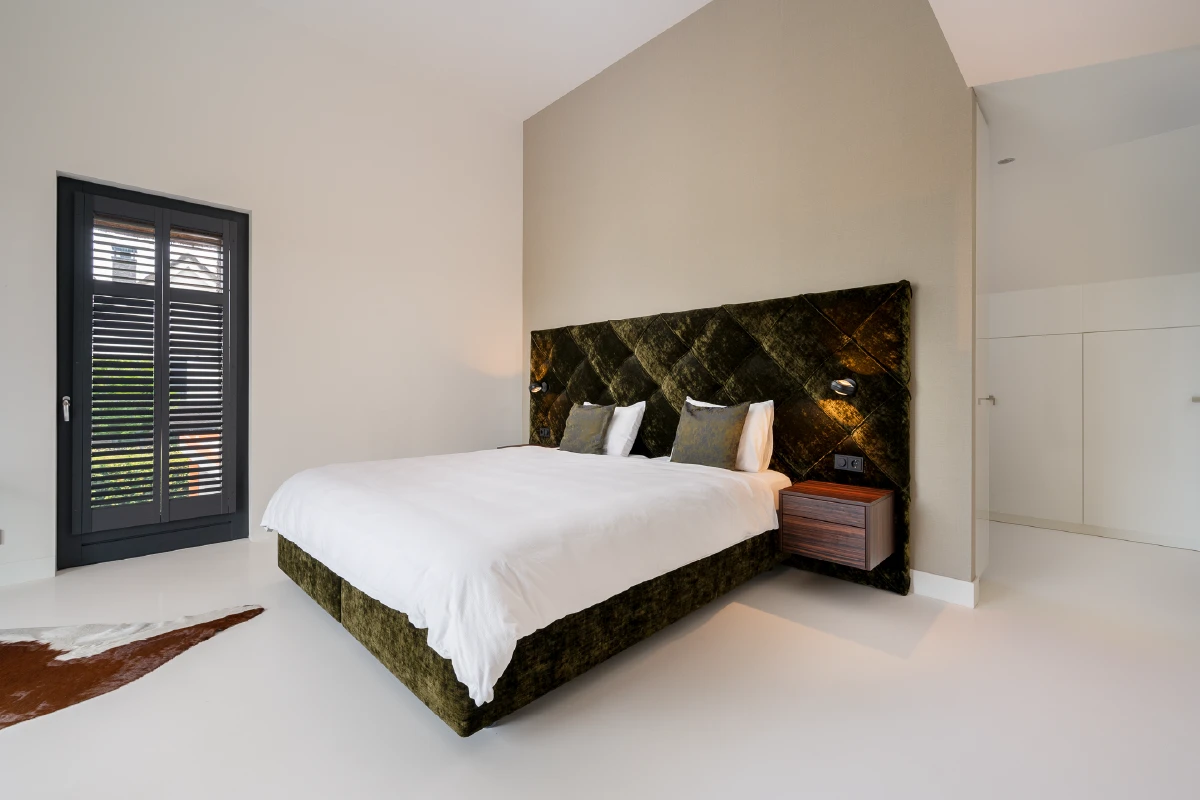 Design boxspring Finotôre bekleed in Valentino Velvet