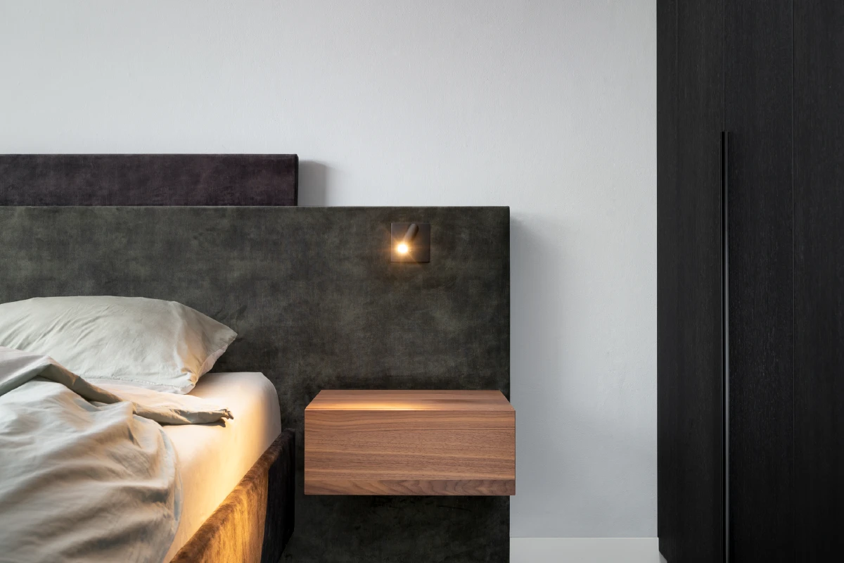 Moderne slaapkamer met Duo Pezze