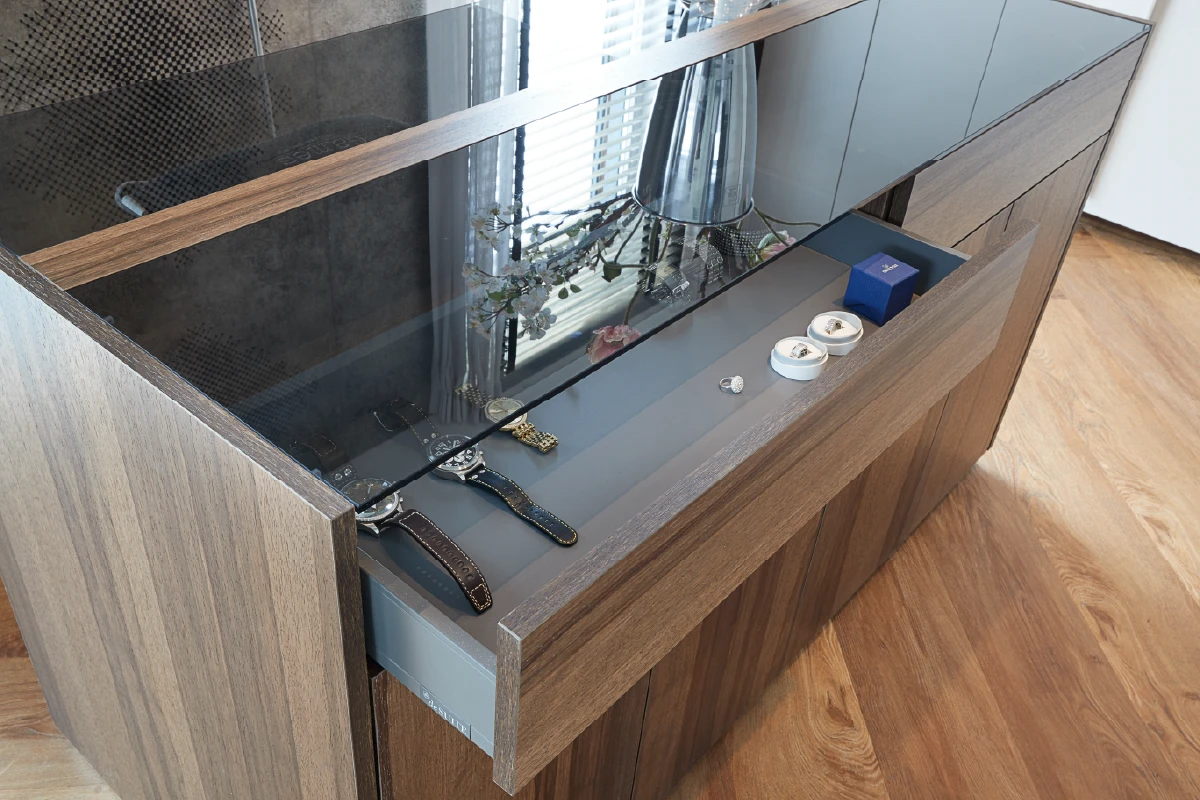Luxe slaapkamer in hotelstijl
