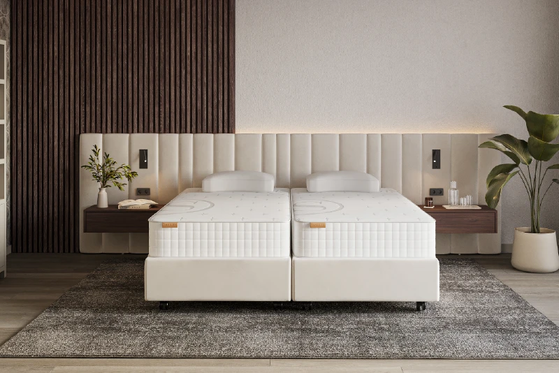 Seniorenbed Formosa met smalle verticale panelen