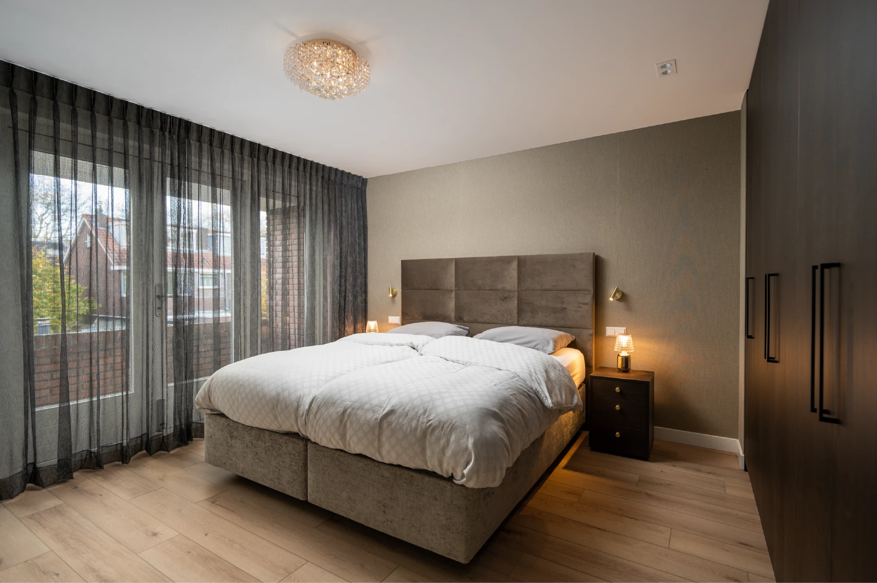 Slaapkamer met hoofdbord Scatole