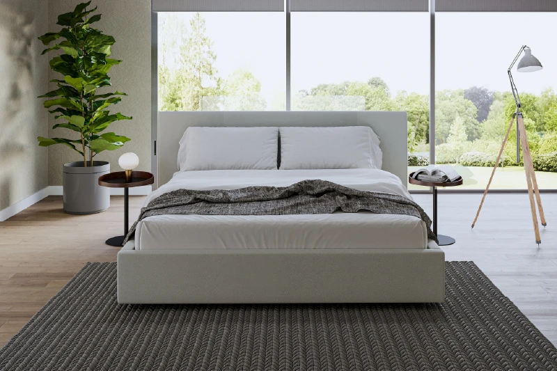 Design bed Roma met ombouw